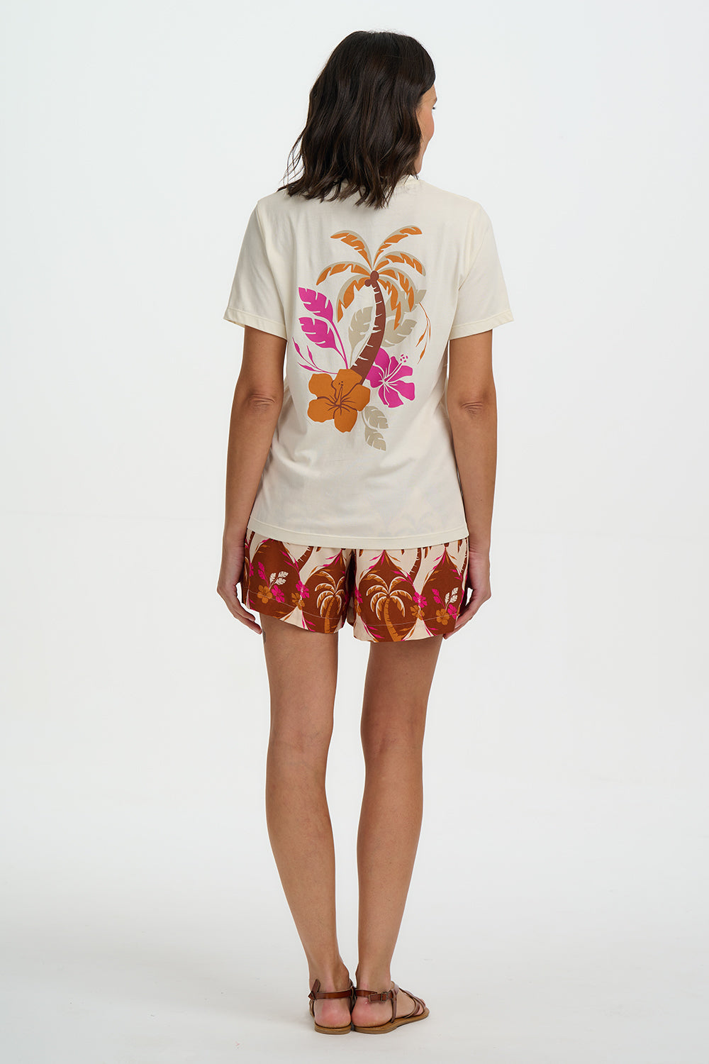 Sugarhill Brighton Lune Tee - palm