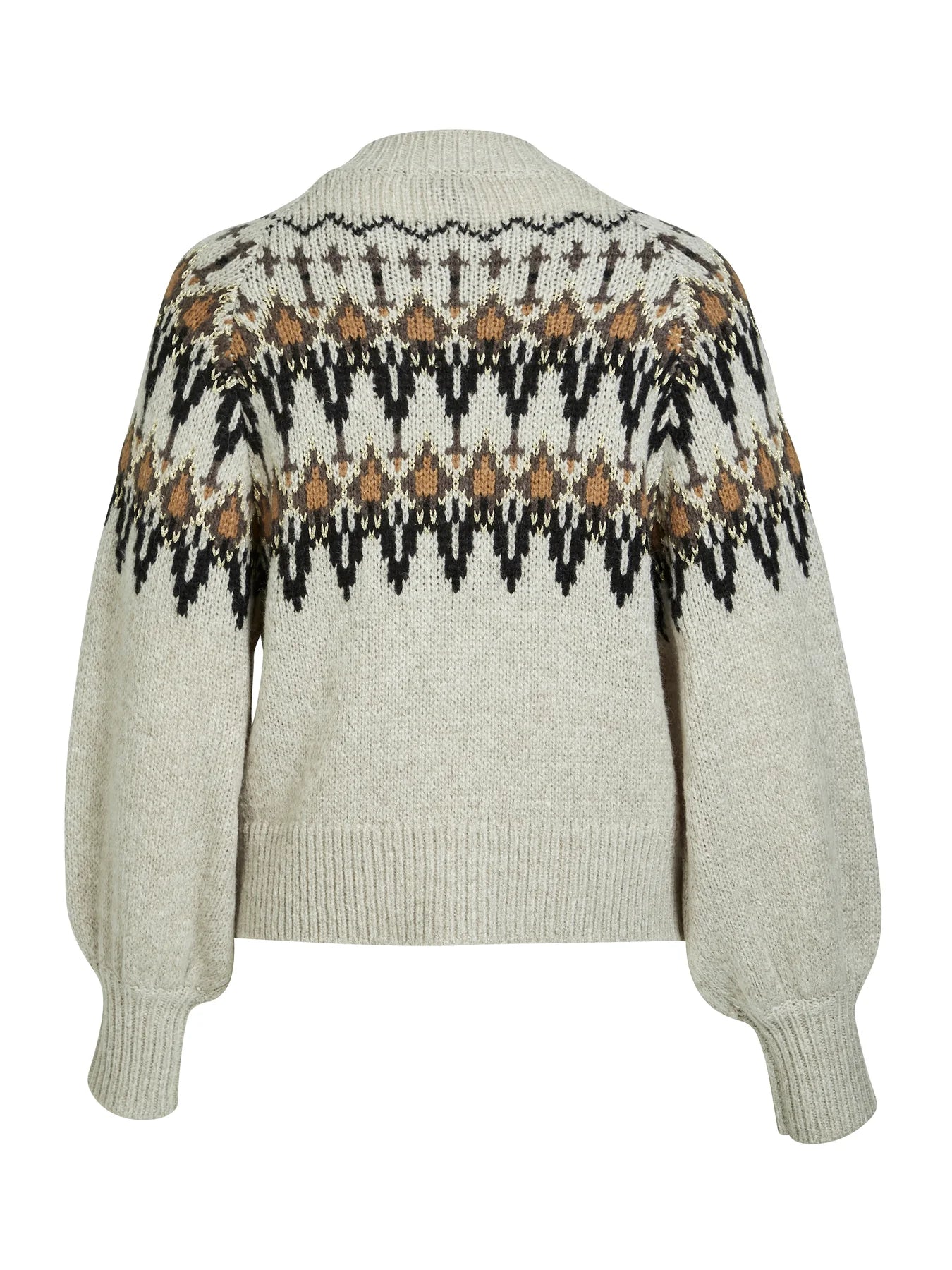 NU Denmark Alena Pullover Knit - Bone Mix