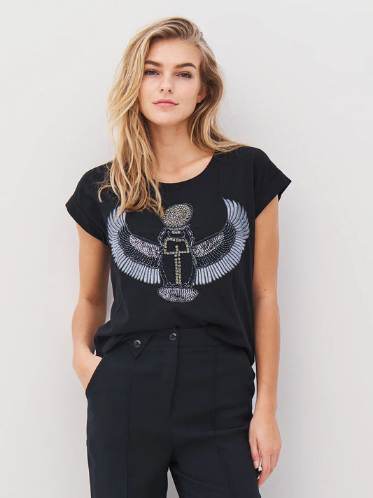 NU Denmark Alise Tee - Grey Mix
