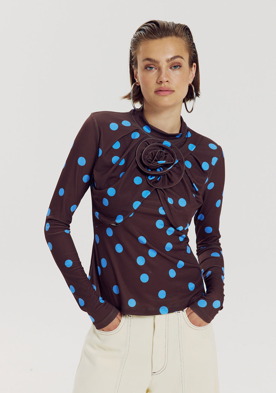 H&Y Jose Top - polka dot