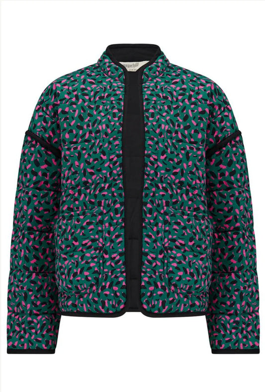 Elowen Quilted Jacket - teal