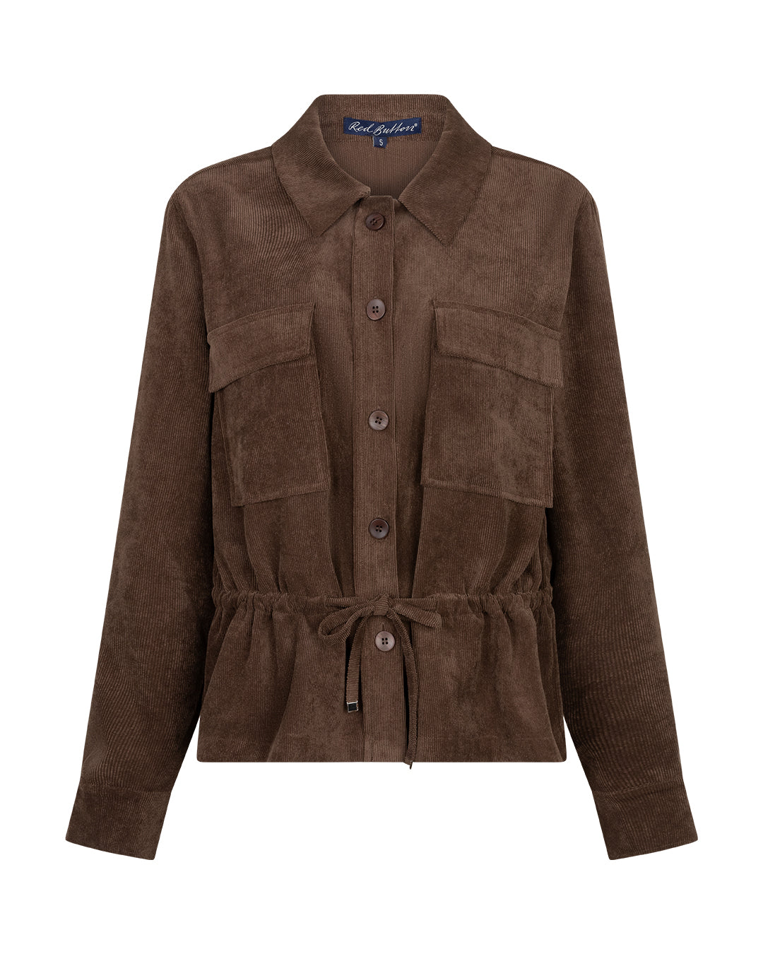 RB Drew Cord Shirt - brown