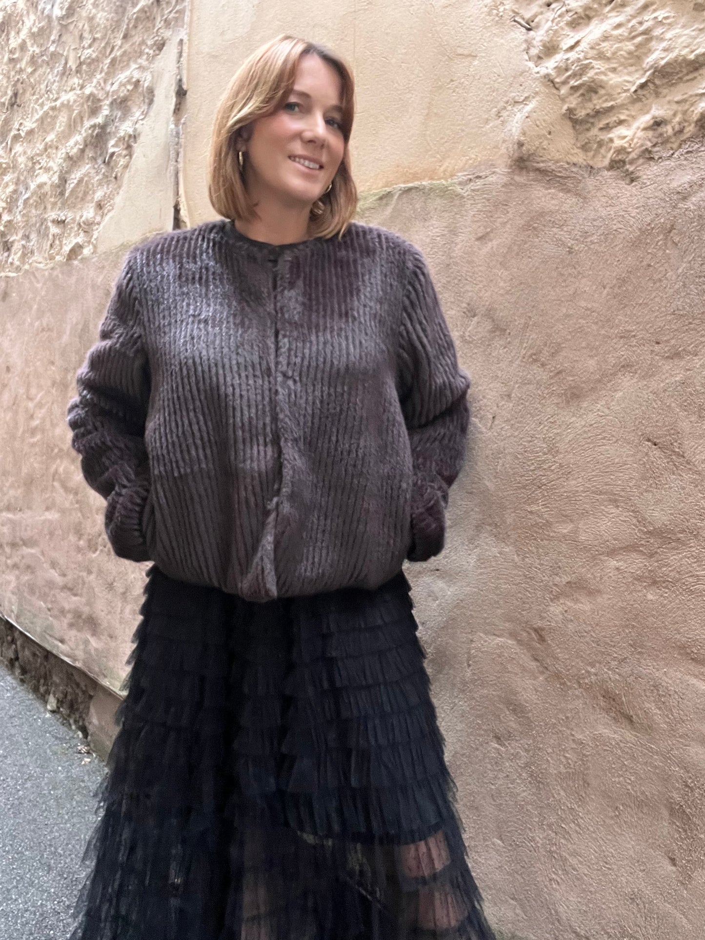 ICHI Cikora Jacket - Shale