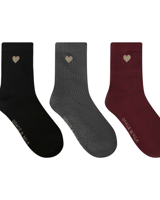 G&M Socks in a Box - dark mix