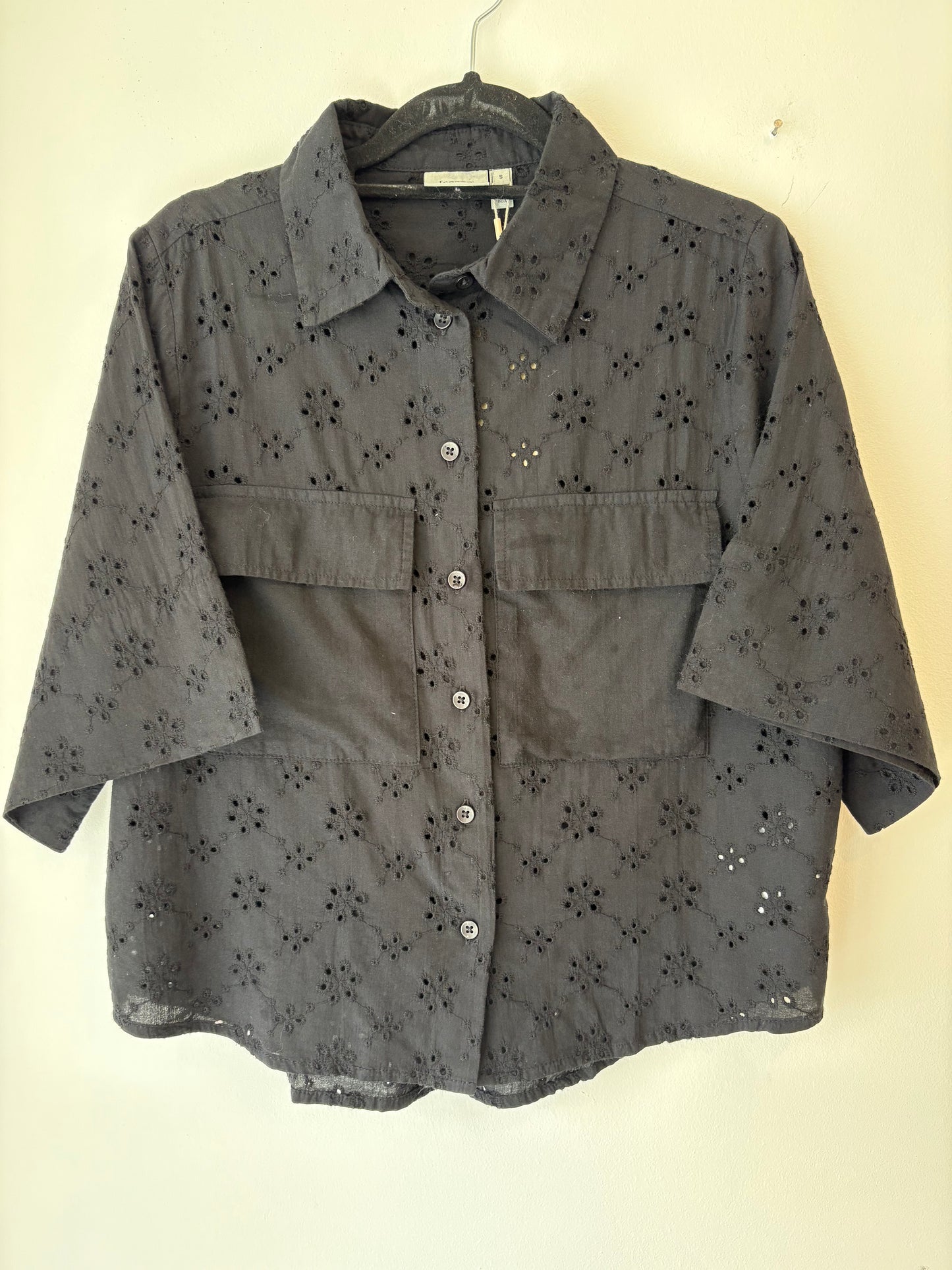 Fransa Blair Shirt - Black