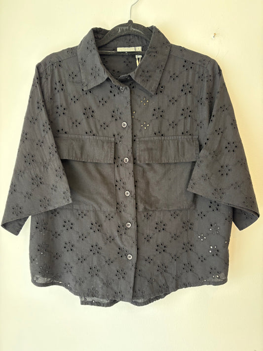 Fransa Blair Shirt - Black