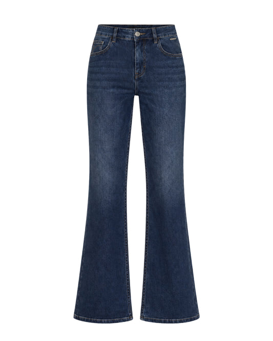 RB Brielle Flare Jeans - dark stone
