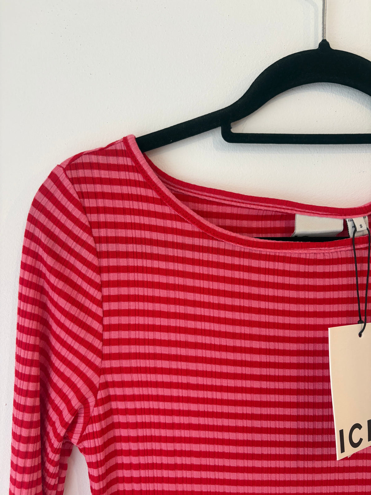 ICHI Cella Long Sleeve Top - Fruit Love Salsa