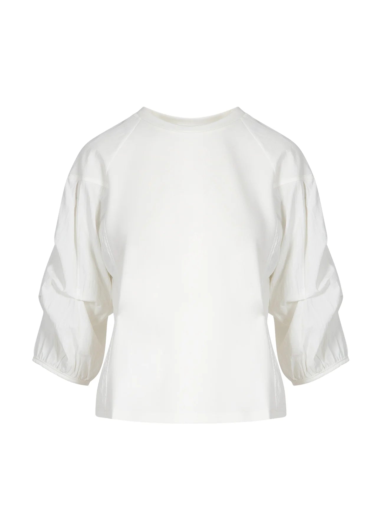 Coster CPH Blouse with Mix Puffy Sleeves - Off White