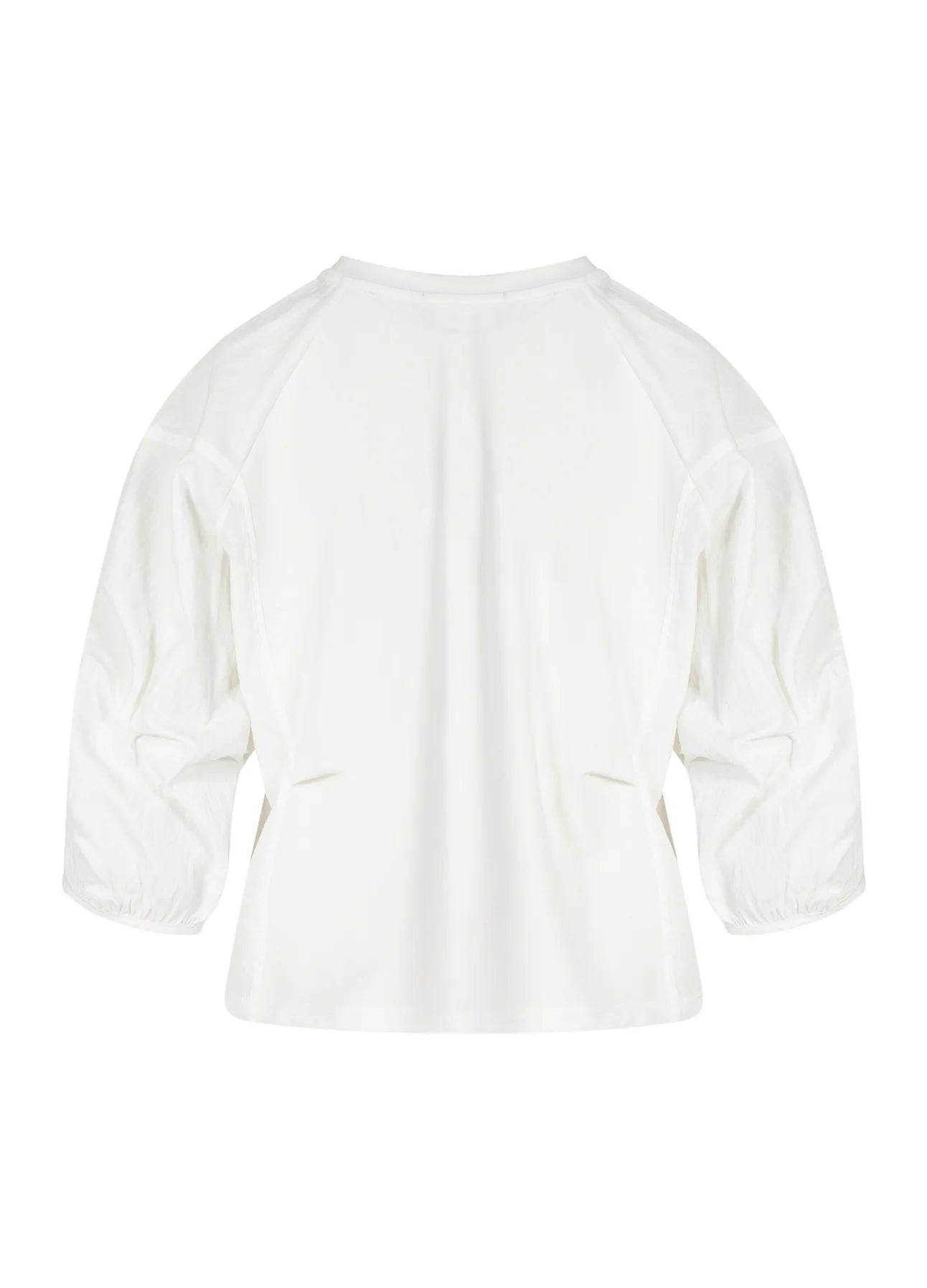 Coster CPH Blouse with Mix Puffy Sleeves - Off White