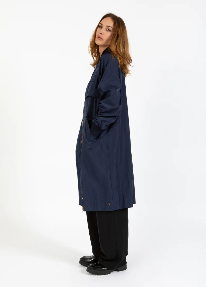 Coster Copenhagen Bomber Jacket - Navy