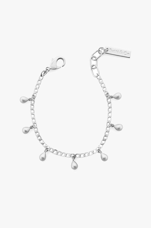 Teardrop Bracelet - Silver