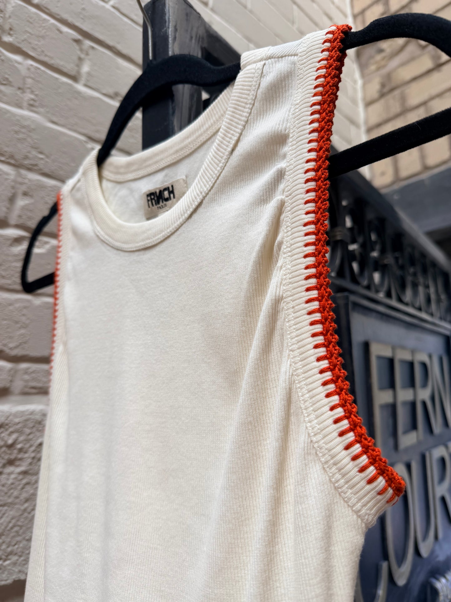 FRNCH Immacolata Vest - cream