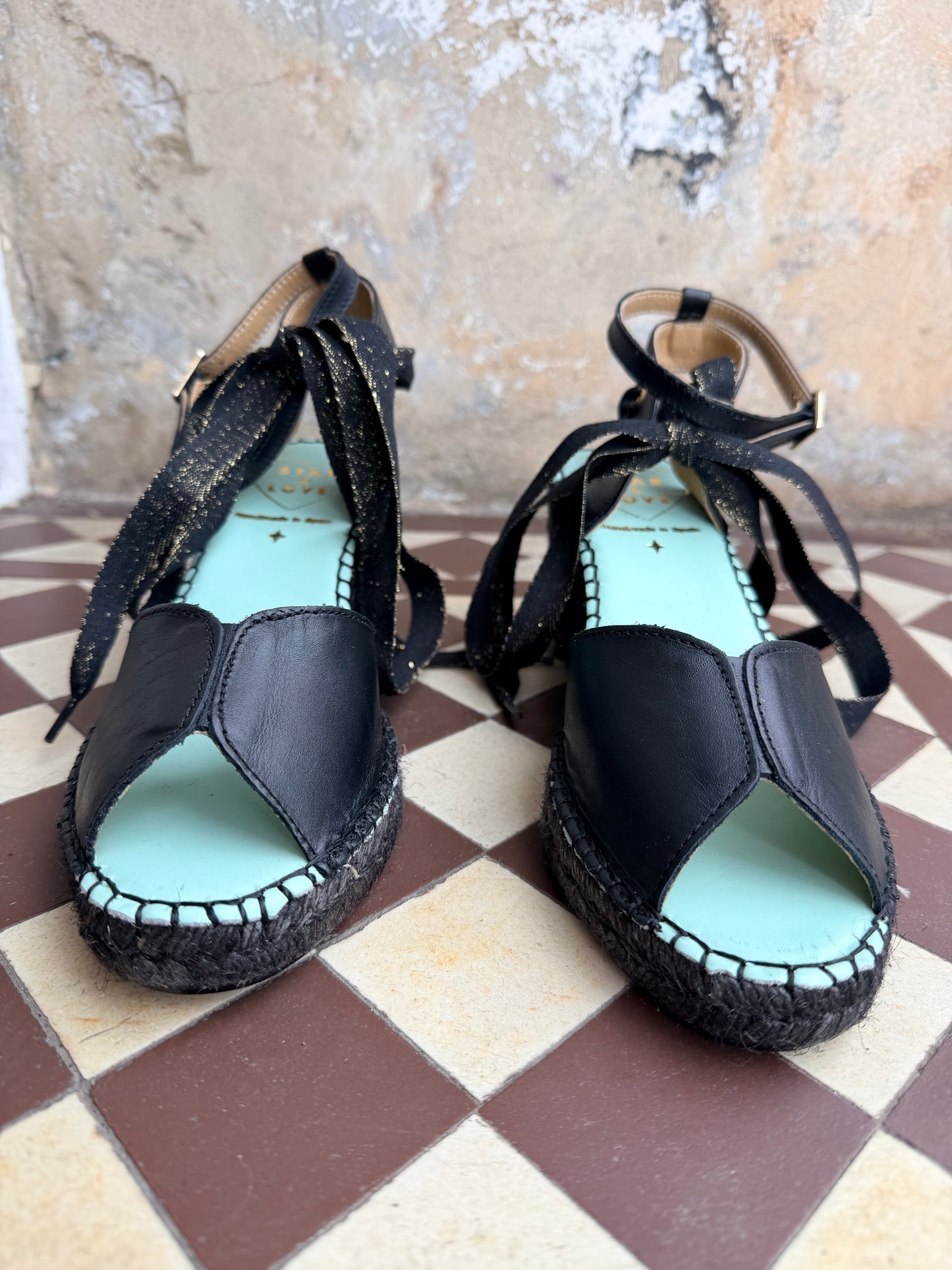 Aries Espadrille - black