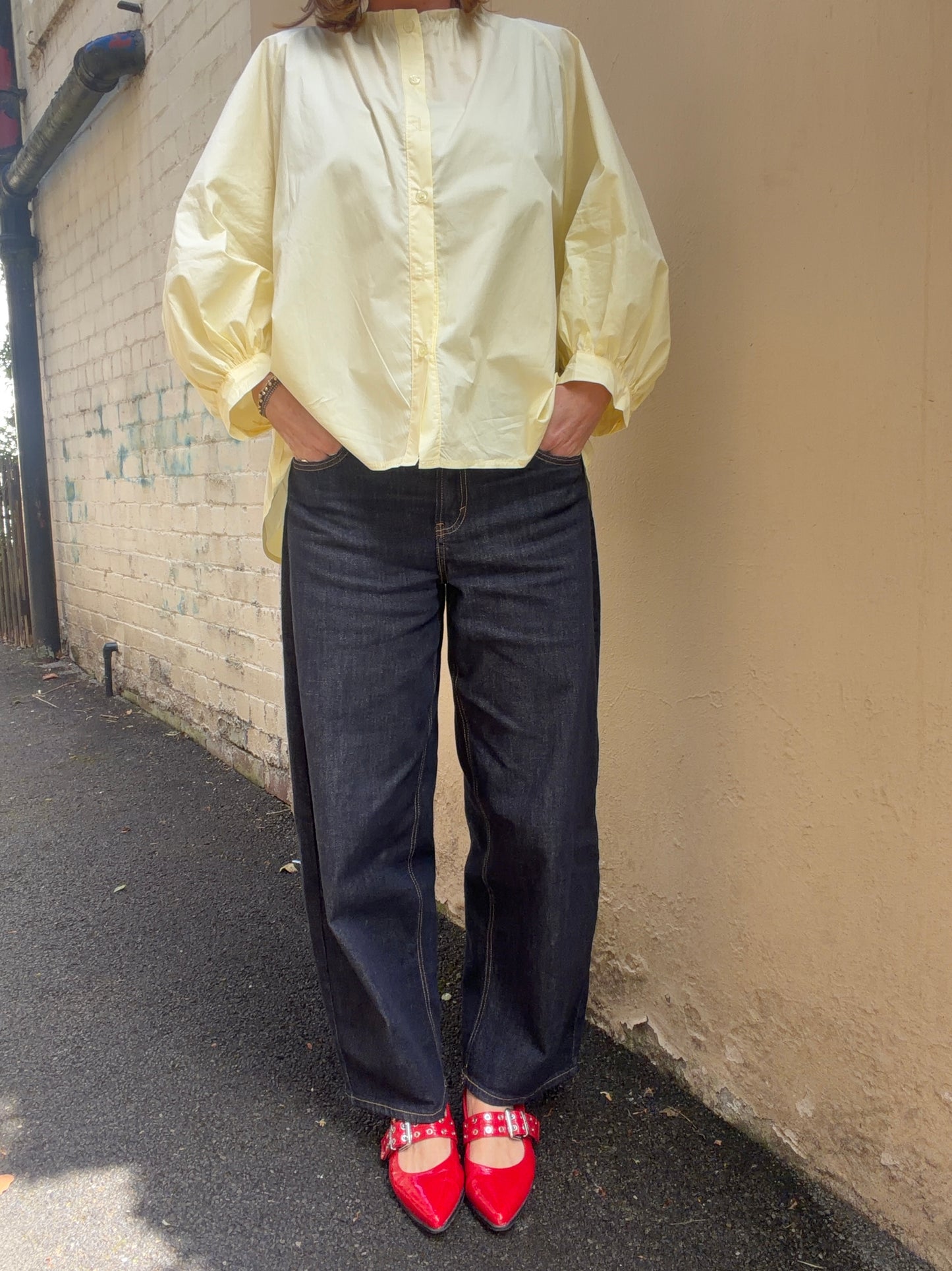 Marta Joelle Shirt - lemon