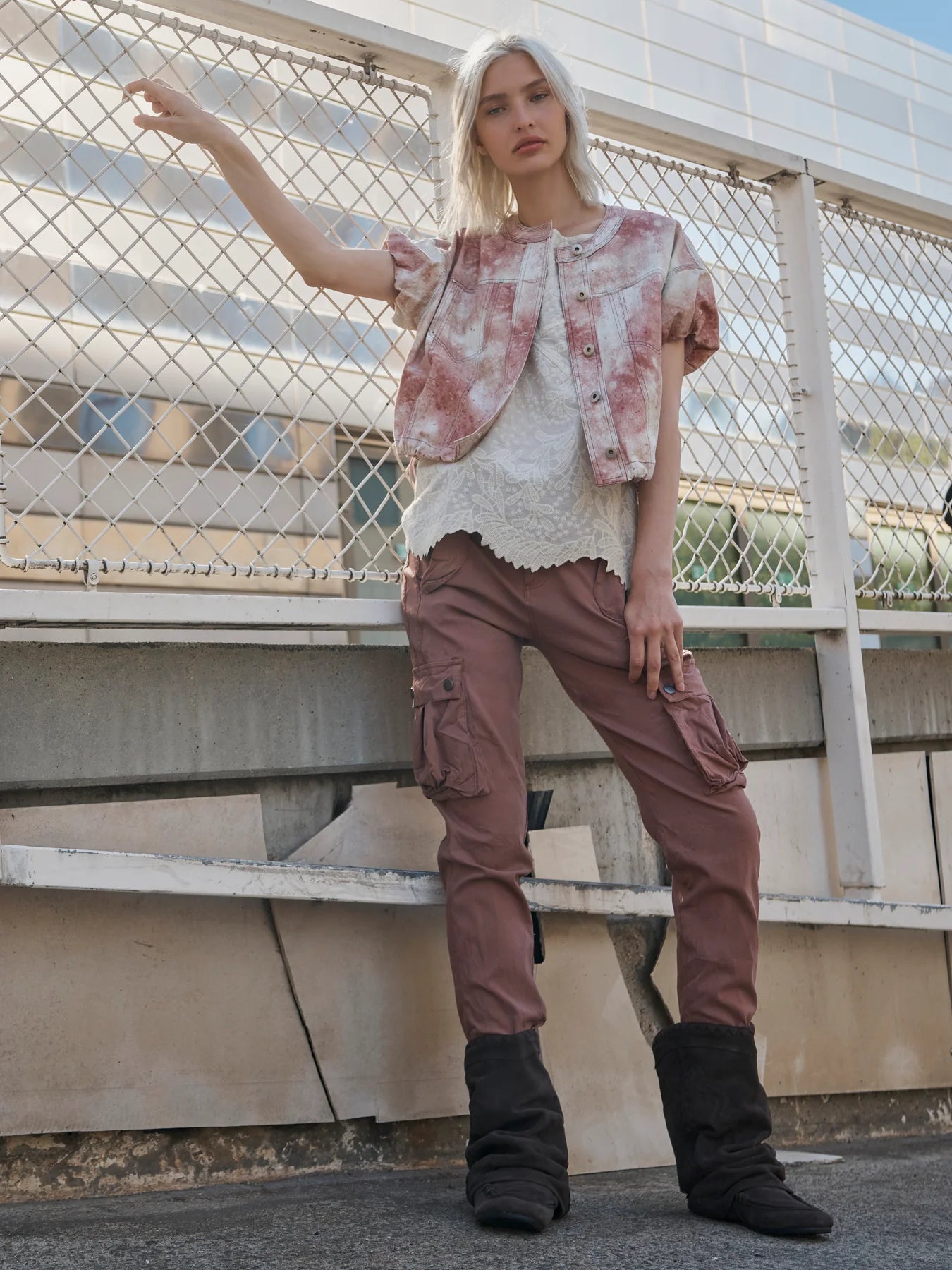 NU Denmark Camma Trousers - Marsala