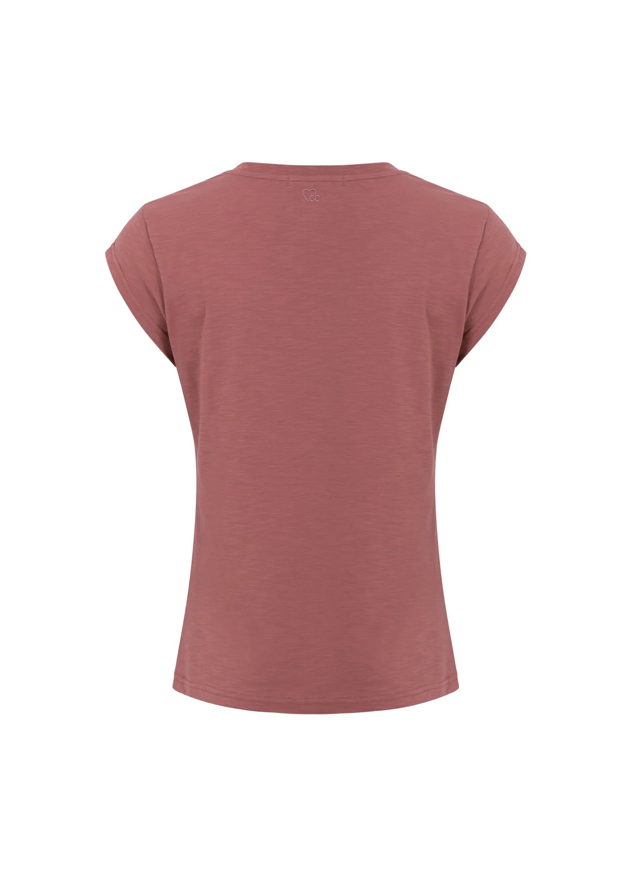 Coster Copenhagen Heart Basic V-neck T-Shirt - Apple Butter