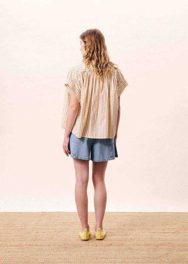FRNCH Bonaia Butter Blouse