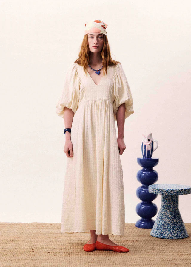 FRNCH Neso Dress - Butter