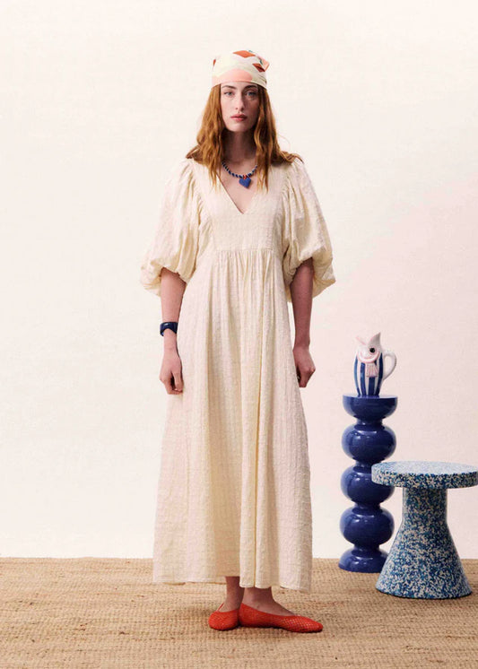FRNCH Neso Dress - Butter
