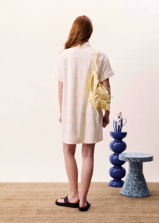 FRNCH Aquinea Cream Dress