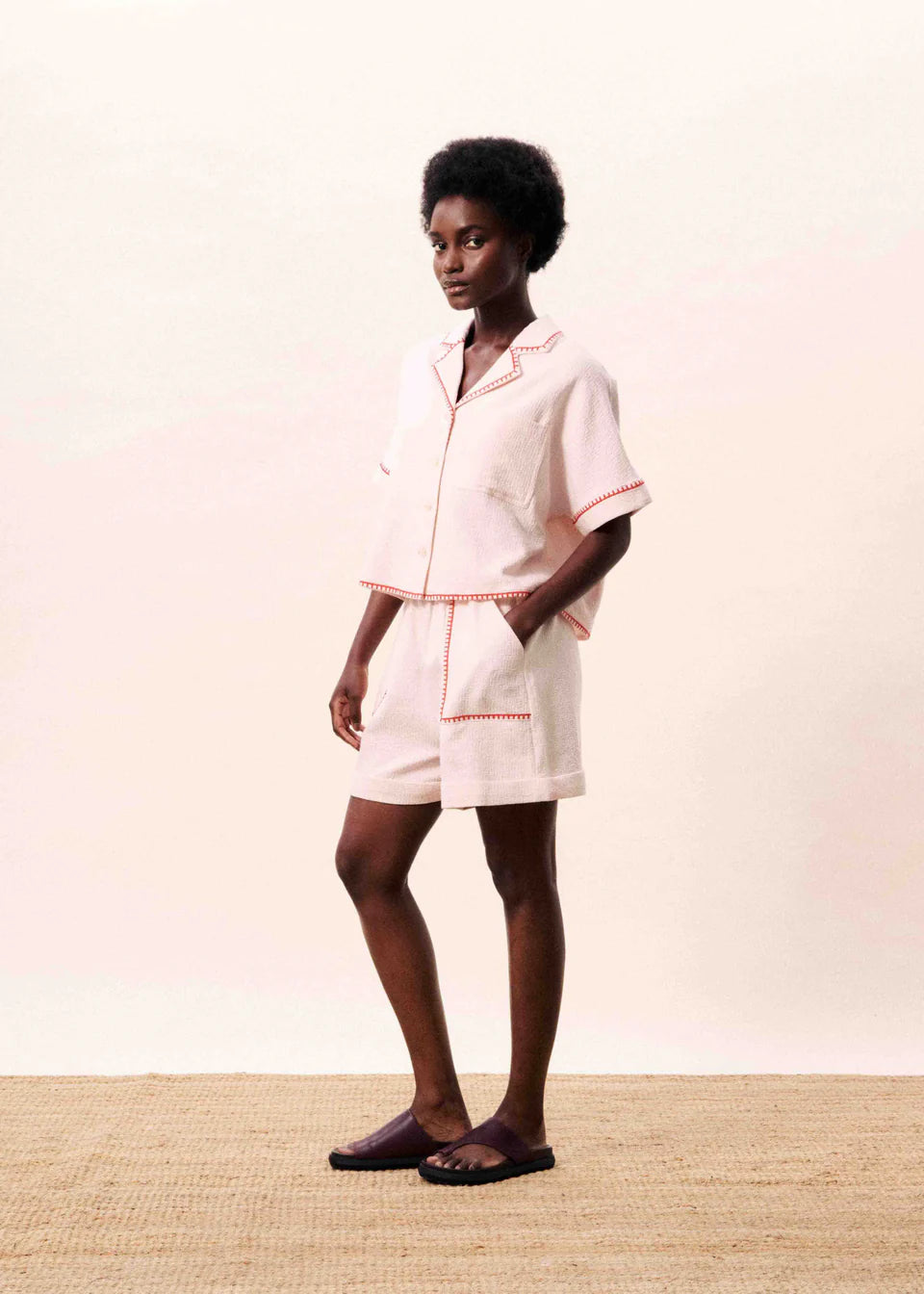 FRNCH Isalya Shirt - Pale Pink