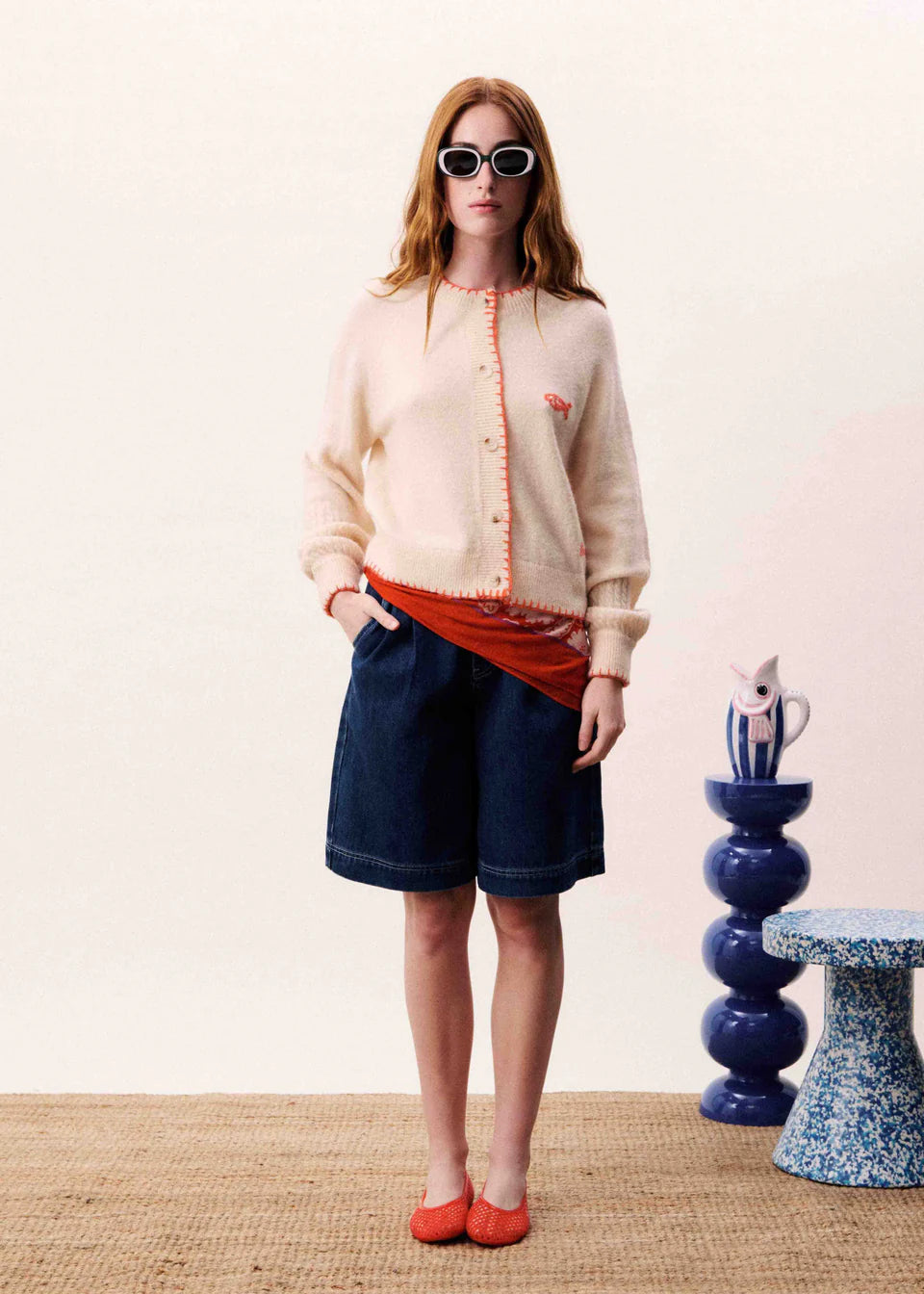 FRNCH Abyssal Bermuda Shorts