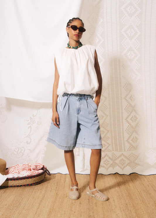FRNCH Caloggero Top - White