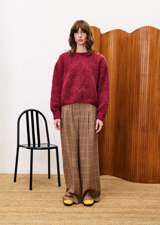 FRNCH Camelia Jumper - bordeux