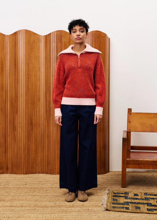 FRNCH Paloma Jumper = rouge
