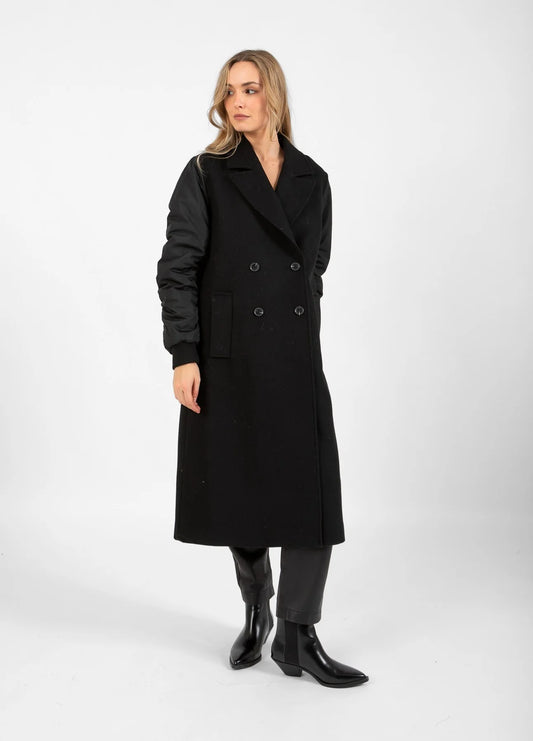 Coster Copenhagen Coat with Bomber Sleeves