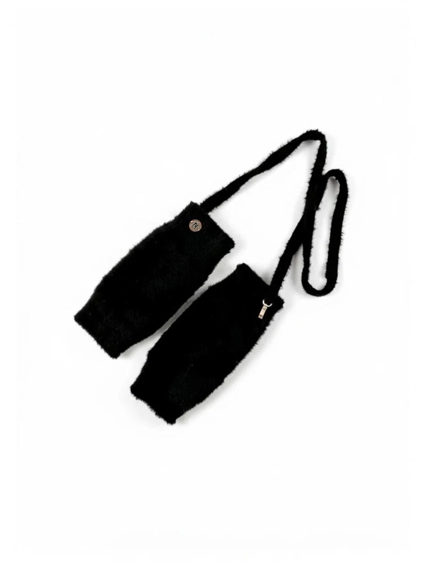 Nooki Chadwick Fingerless Gloves - Black