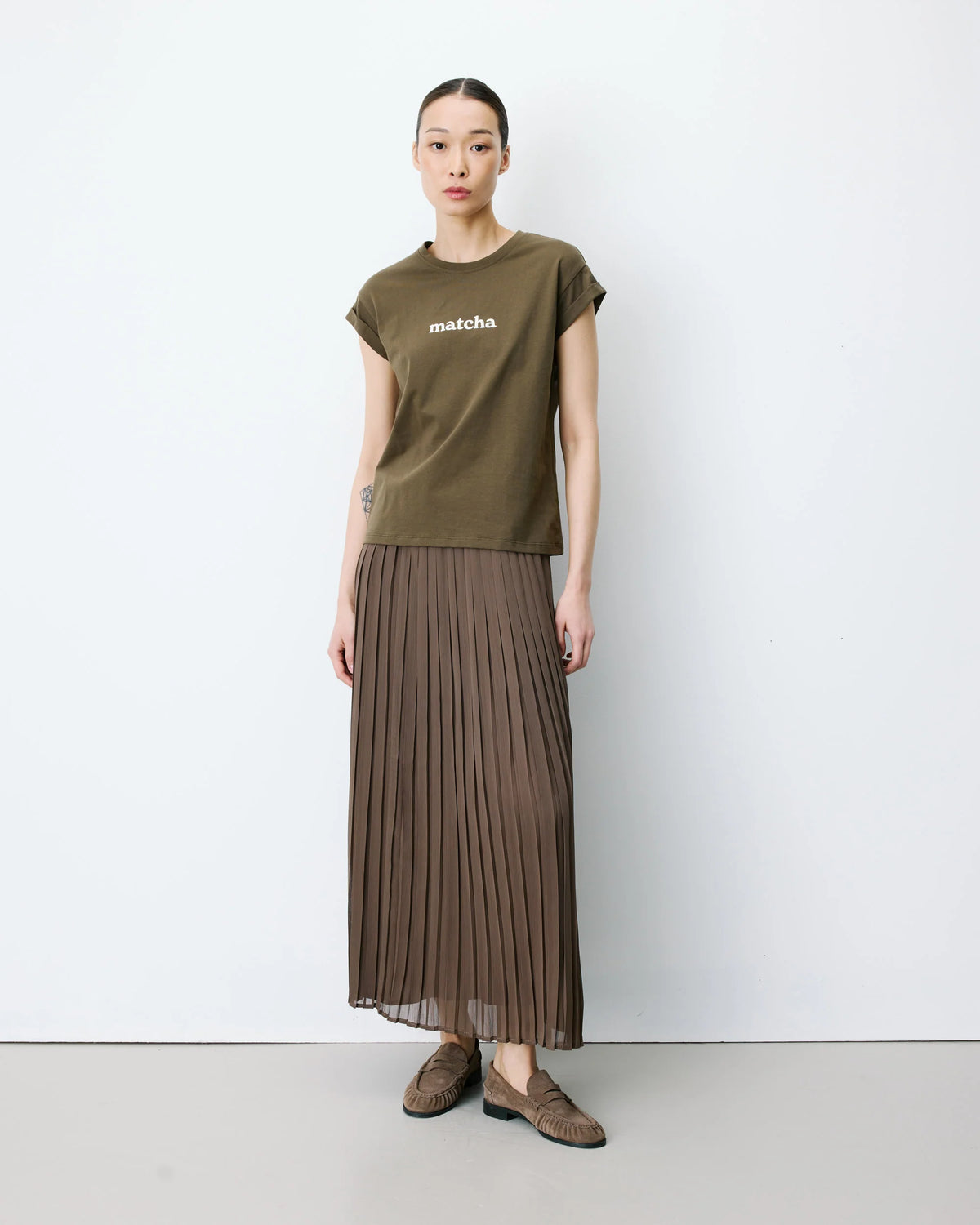 Grace & Mila Atlas Tee - Matcha