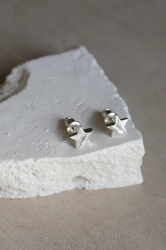 Tutti & Co Distance Studs - Silver