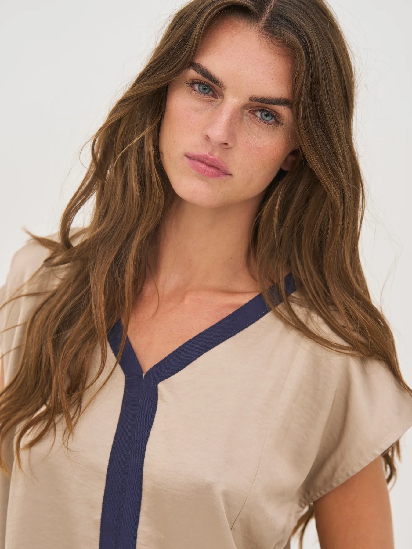 NU Denmark Diem Top - Navy Mix