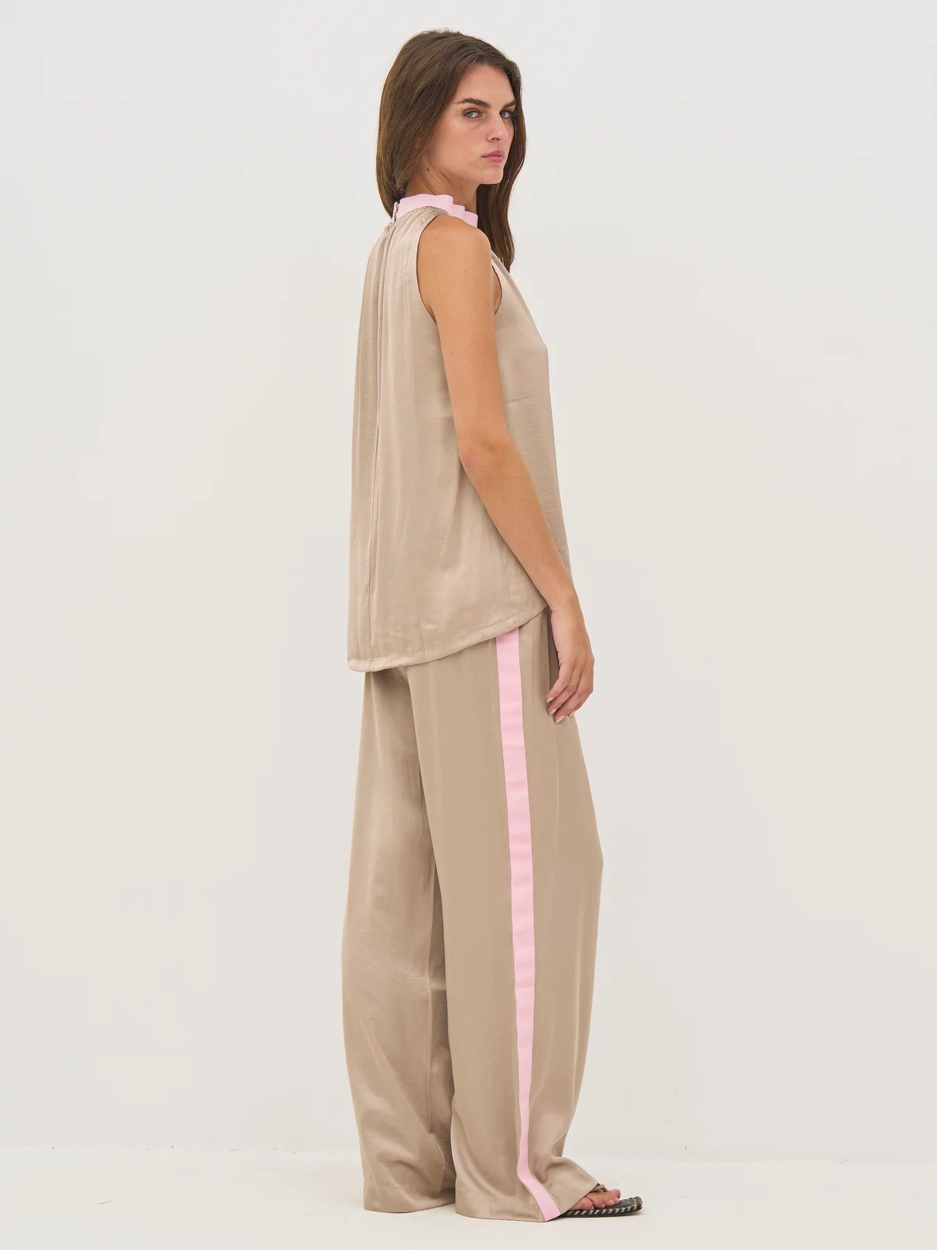 NU Denmark Diem Top Halter Neck - Pink Mix