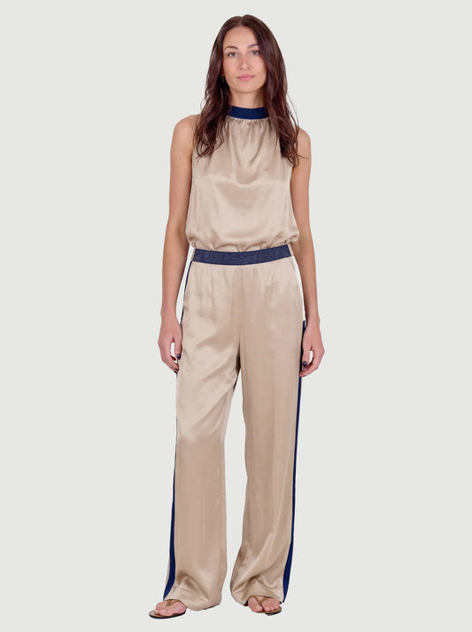 NU Denmark Diem Trousers - Navy Mix