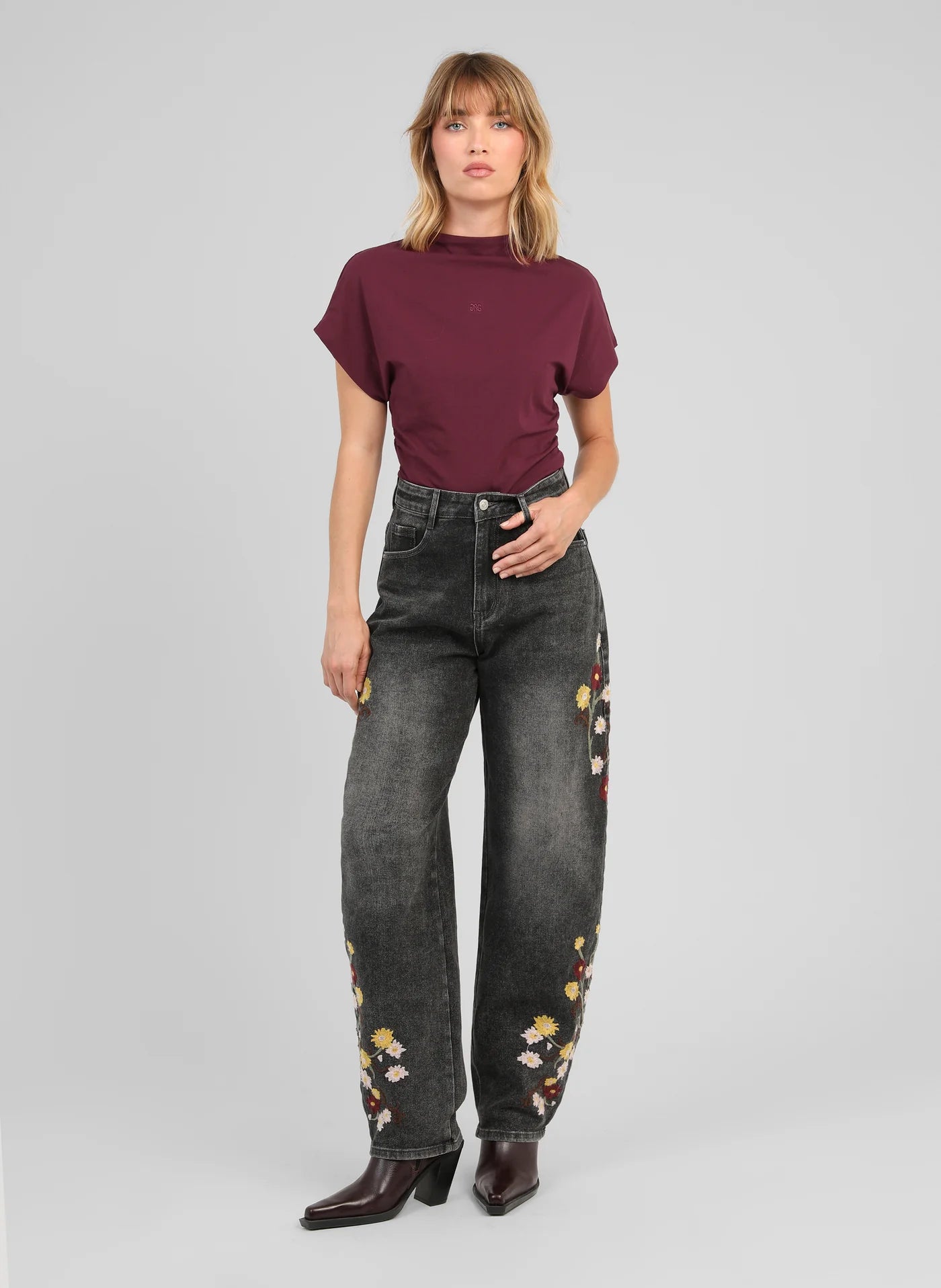 An’ge Pibri Balloon Jeans