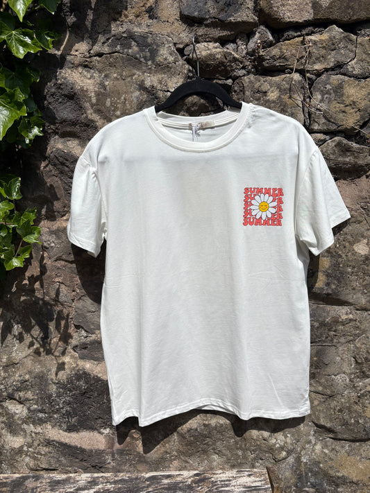 Summer Tee - White