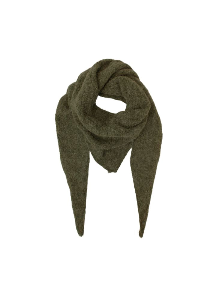 BC Dell Triangle Scarf - moss