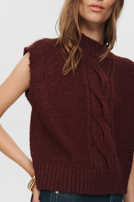 Numph Caly Knitted Vest - 2 colours