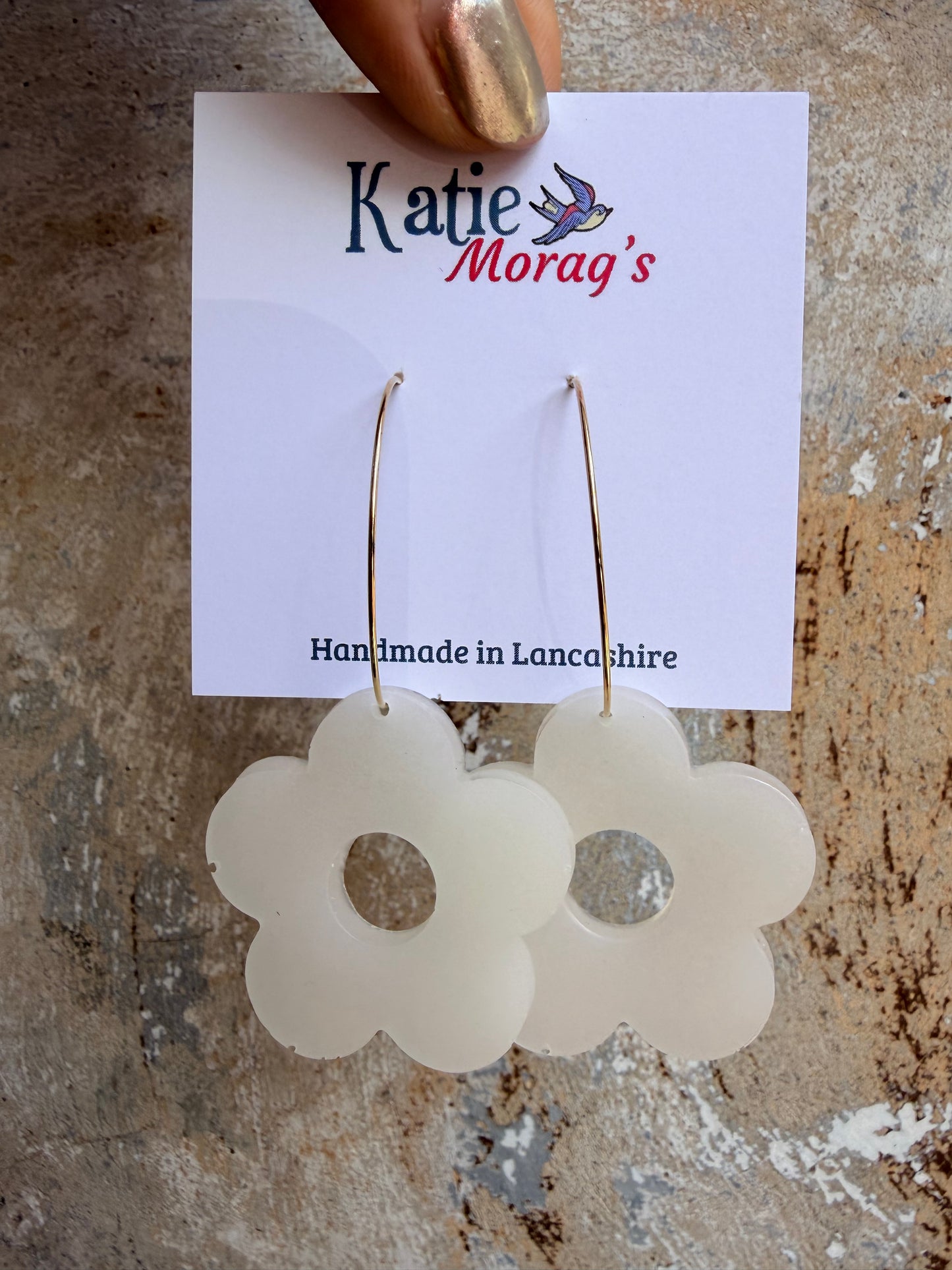 Flower earrings - 5 colours