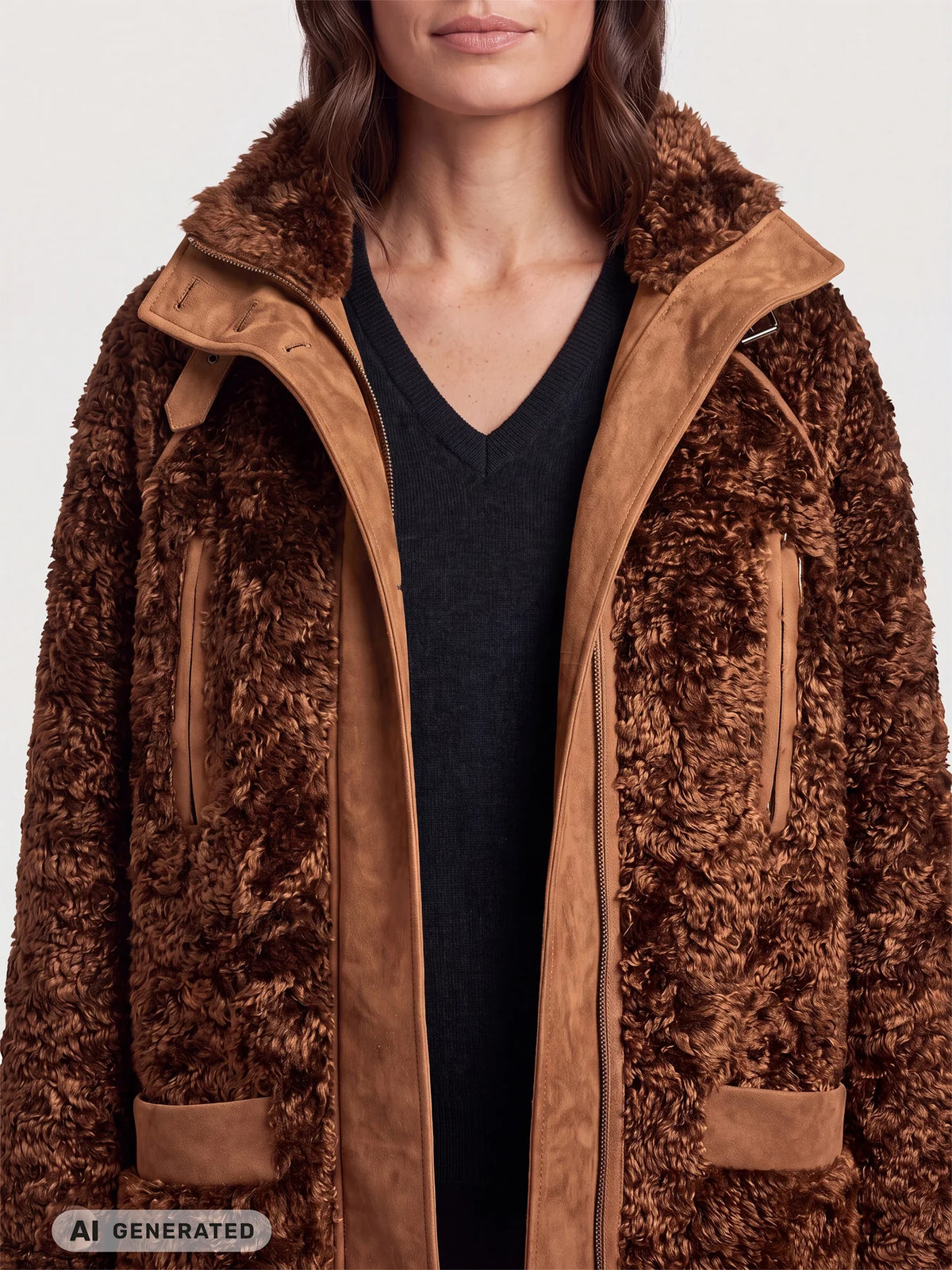 NU Denmark Eileen Long Jacket - Caramel