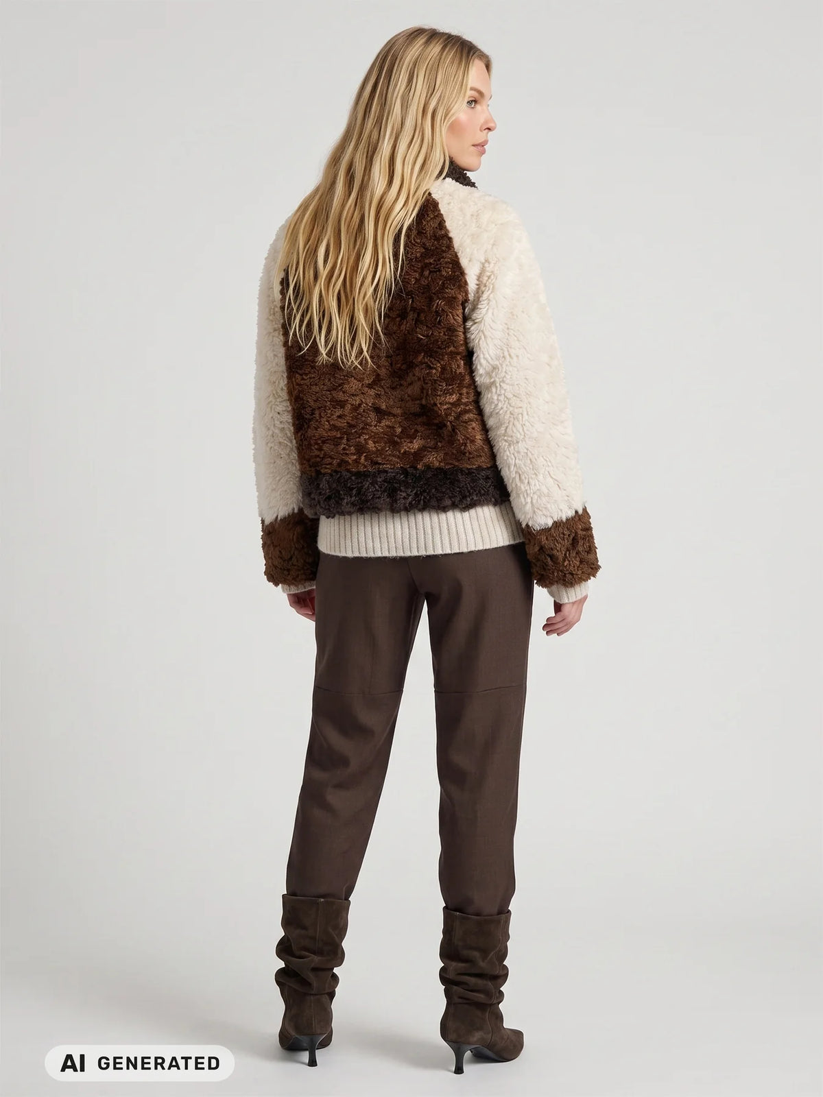 NU Denmark Eileen Jacket Multi - Caramel Mix