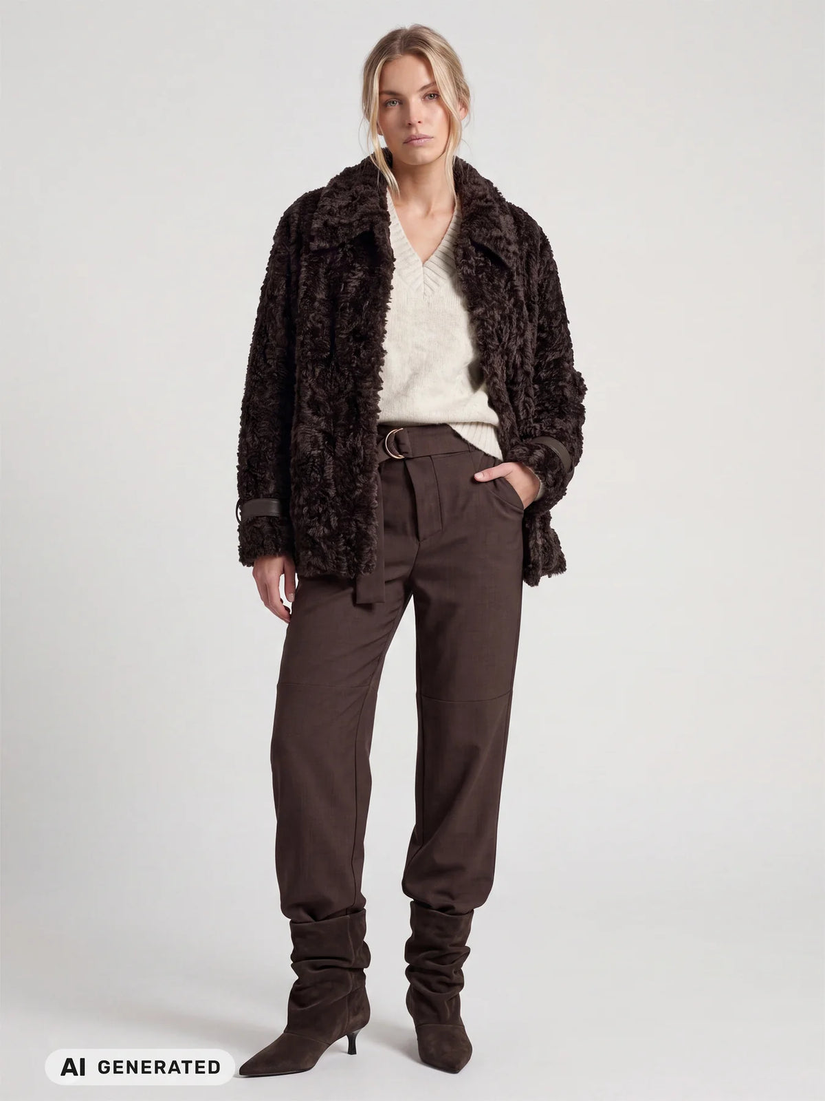 NU Denmark Eileen Short Jacket - Brown