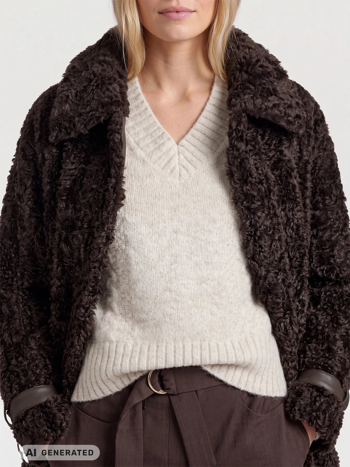 NU Denmark Eileen Short Jacket - Brown