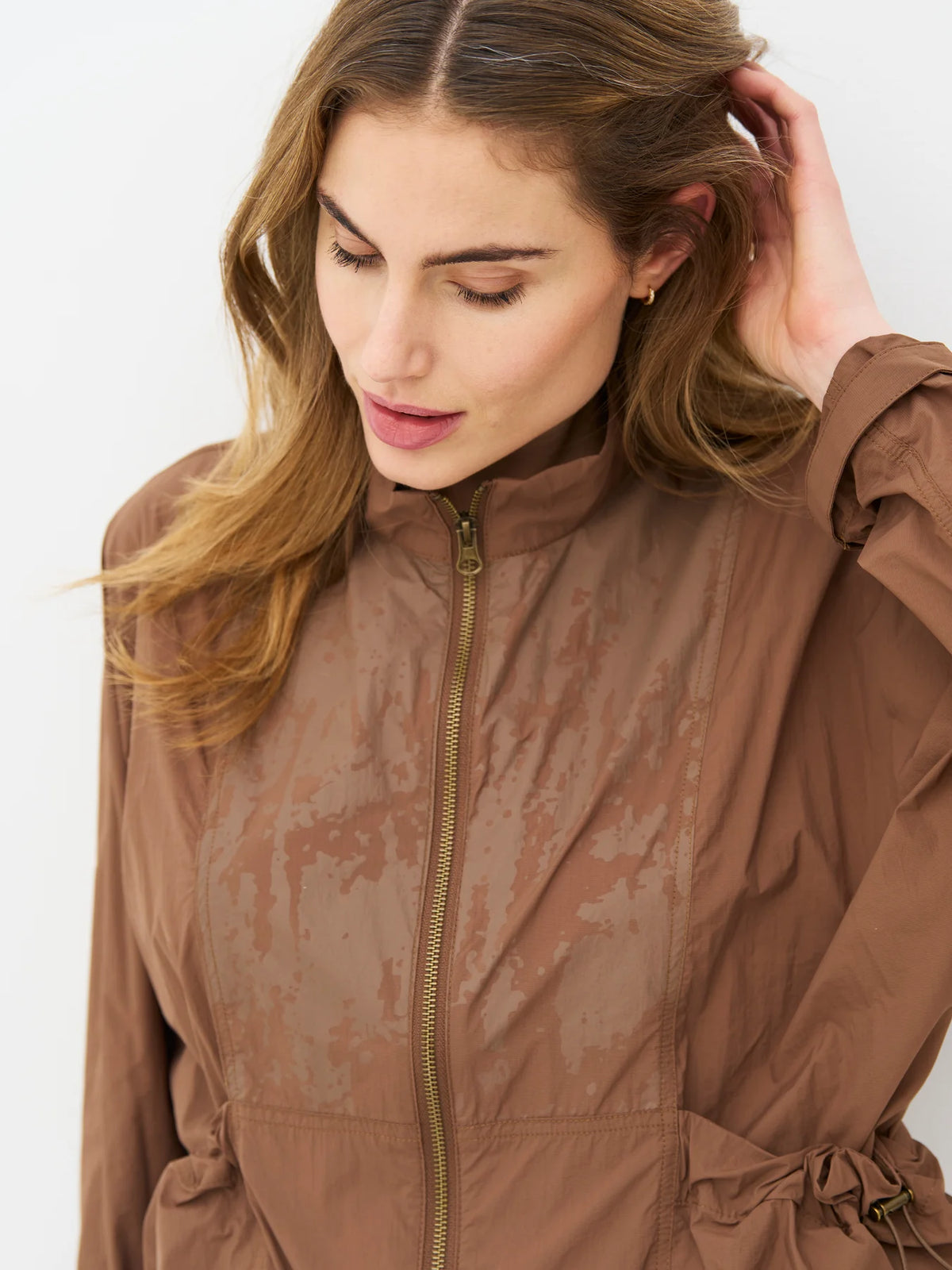 NU Denmark Ethel Long Sleeve Jacket - Caramel