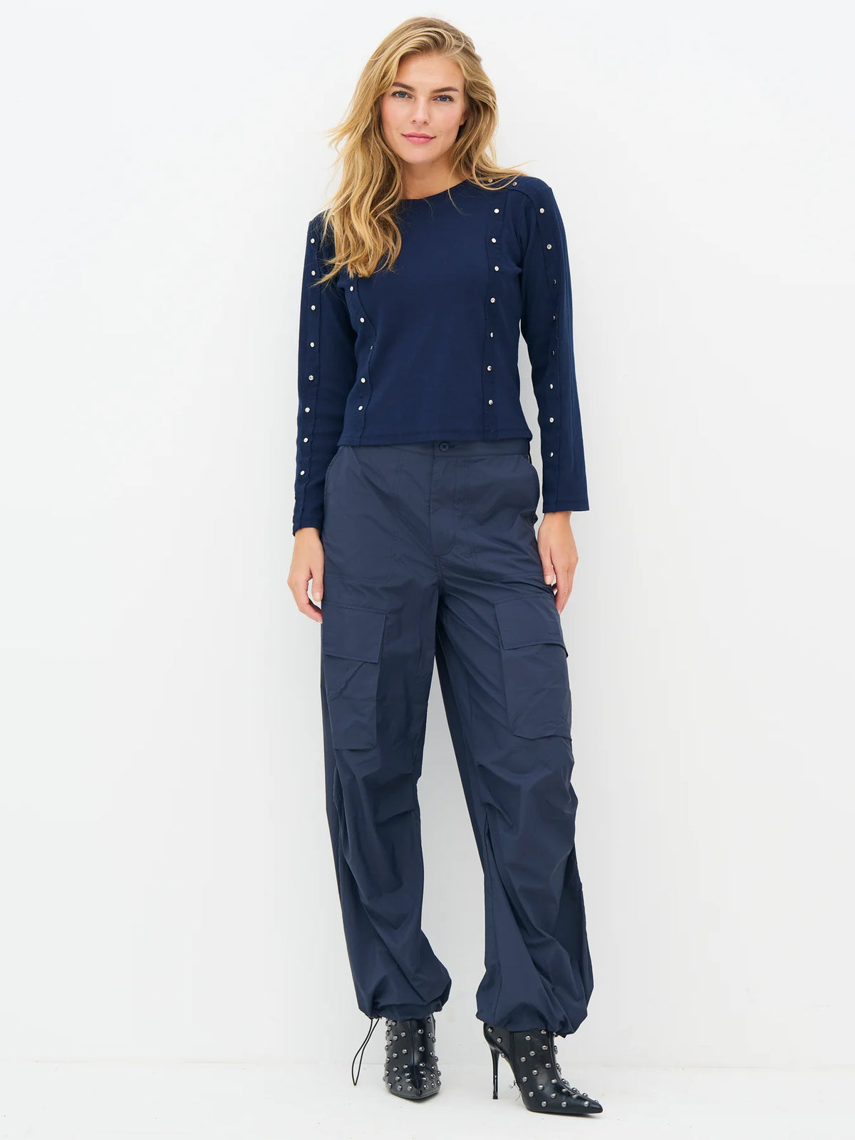 NU Denmark Ethel Trousers - Midnight Blue