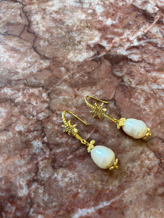 DW Pearl Drop Earrings