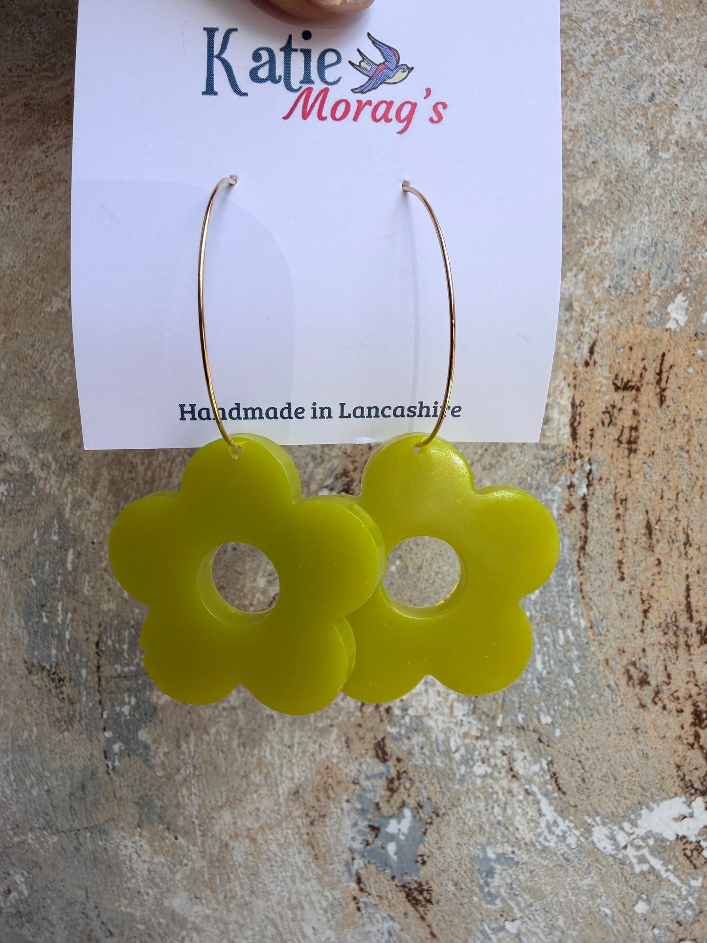 Flower earrings - 5 colours